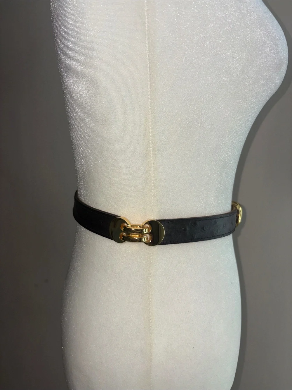 Vintage Ted Baker Gold Hardware Women's Belt